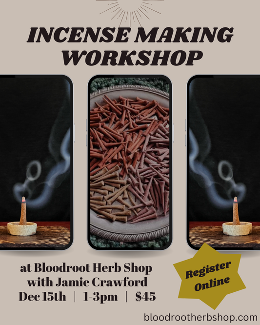 Incense Making Workshop | Dec 15th