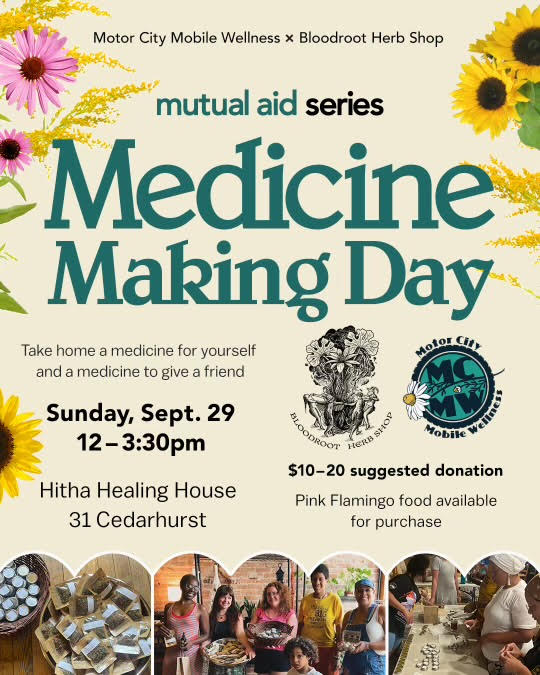 Mutual Aid Medicine Making Day | Sept 29