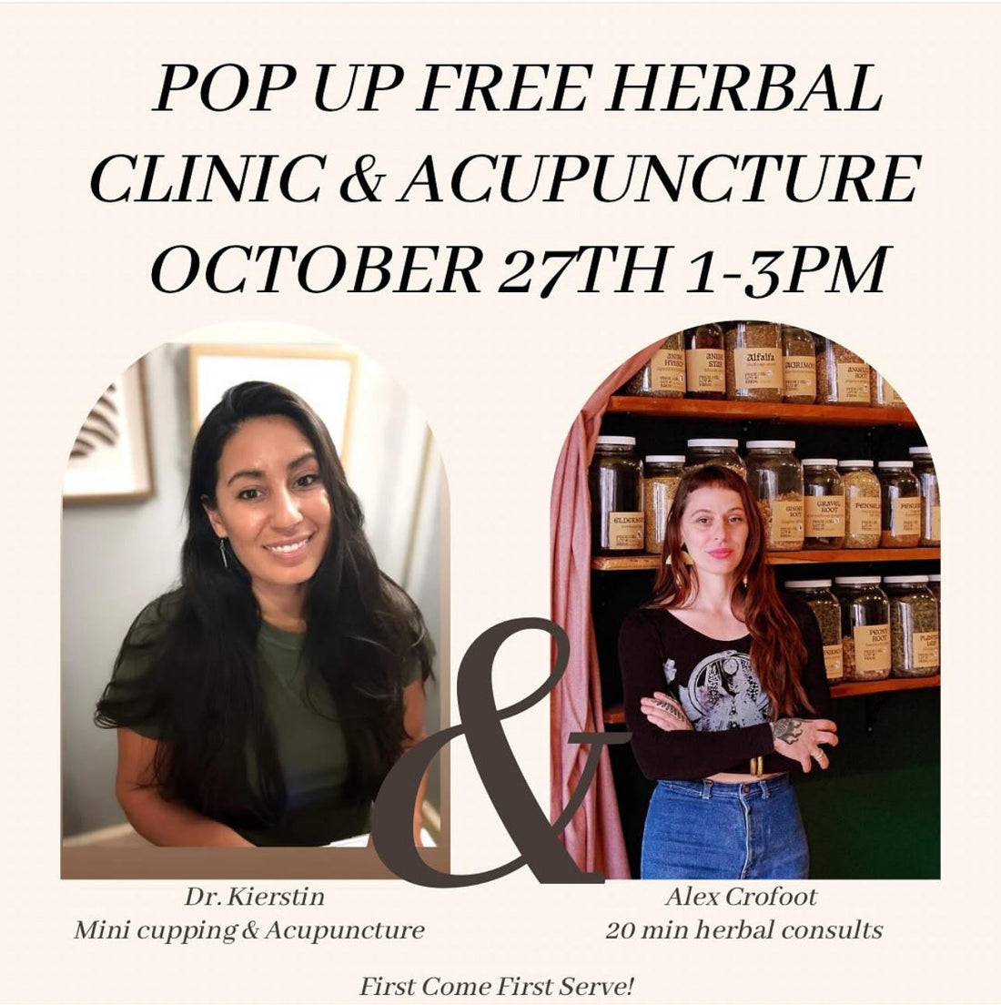 Free Herbal Health Clinic Day | Oct 27th