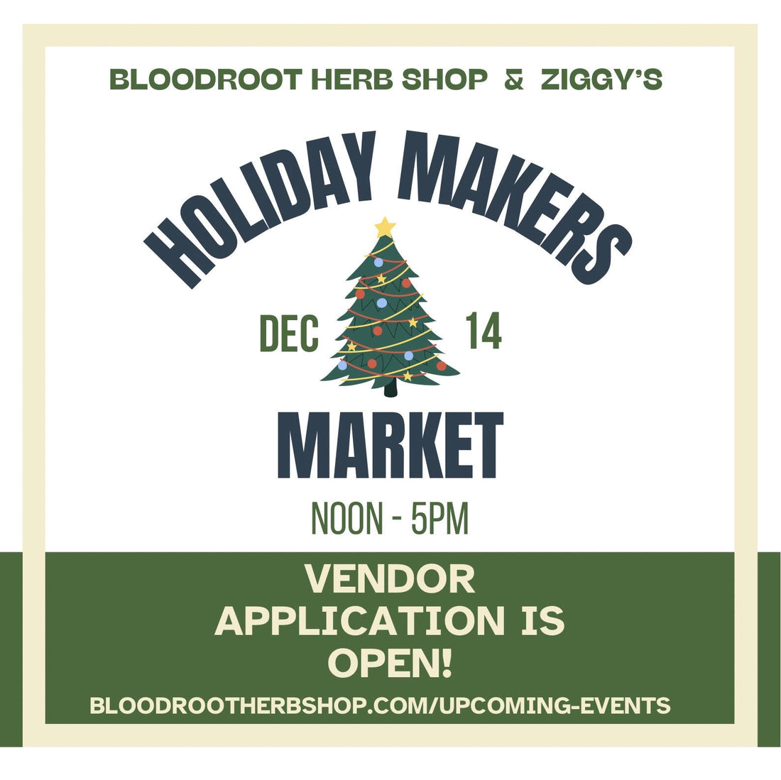 Holiday Makers Market | Dec 14